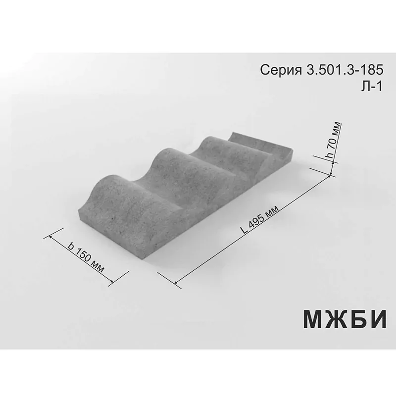Форма для блока Лотка Л-1